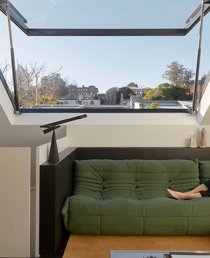 Skylight window.9