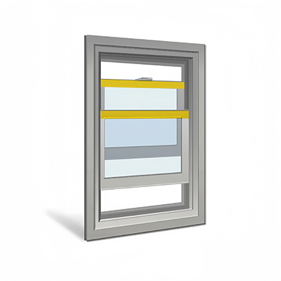 Single hung window