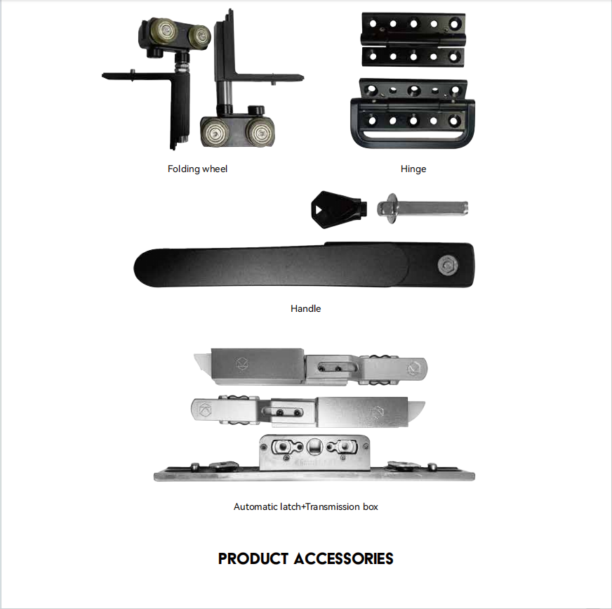 60 SERIES FOLDING  WINDOW ACCESSORIES