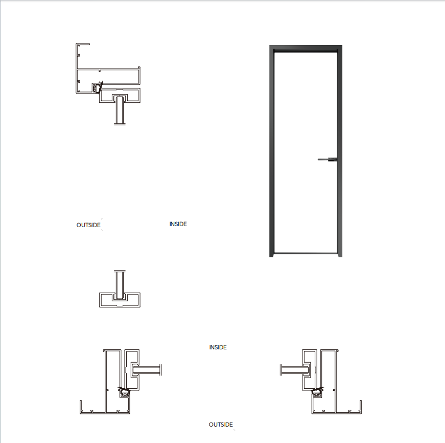 4516 SERIES CASEMENT DOOR ACCESSORIES