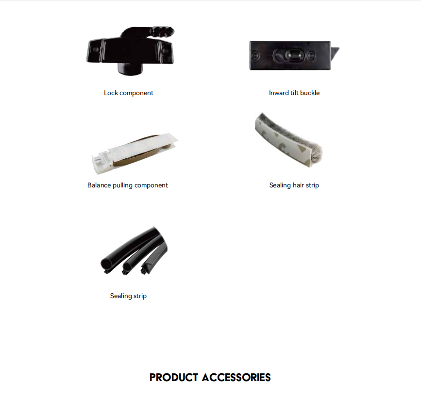 83 SERIES AMERICAN MANUELLFTING SLDING WINDOW ACCESSORIES 